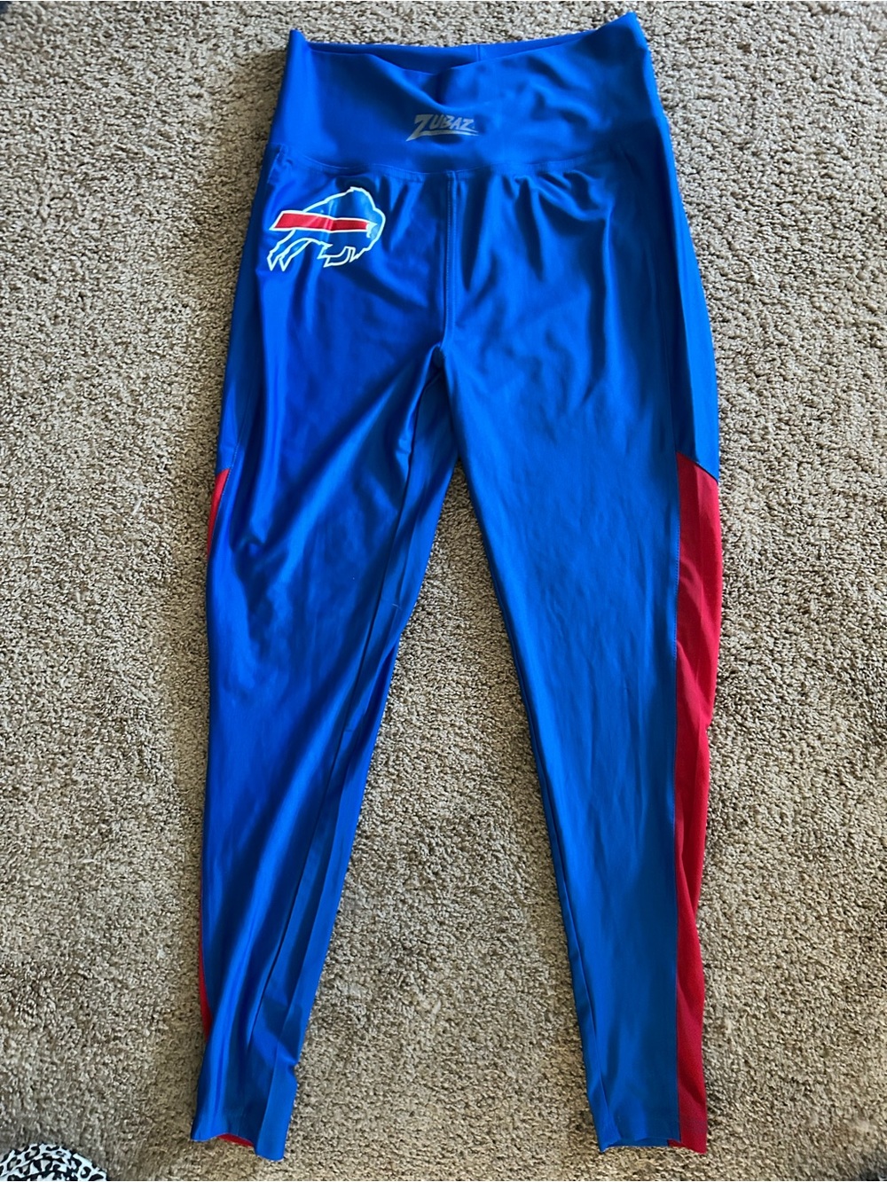 Buffalo Bills ZUBAZ Stretch Pants Size M Mafia Yoga Pants Leggings
